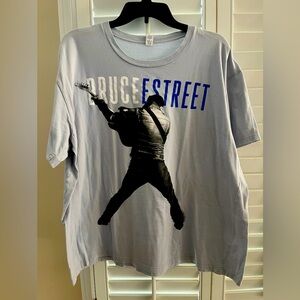 BRUCE SPRINGSTEEN 2014 E Street Band Tour Tee Shirt XL Royal Apparel Tag